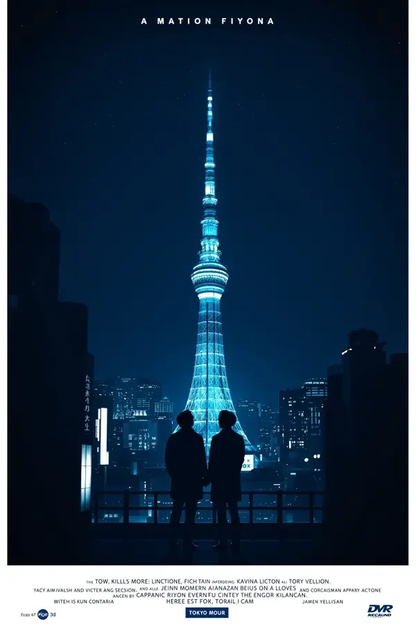东京塔下 电影海报