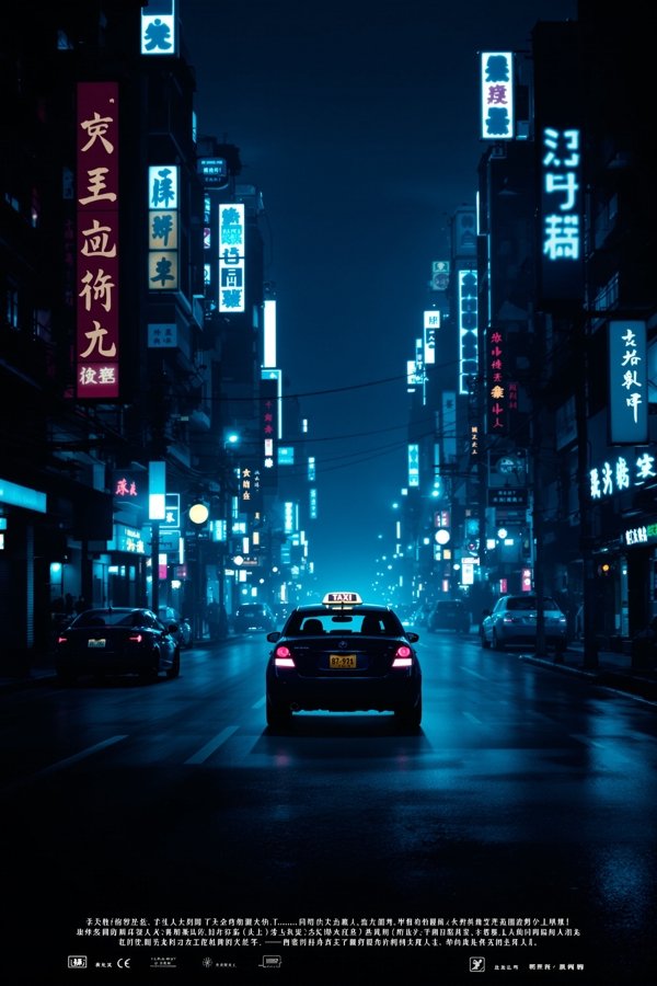霓虹深处 电影海报