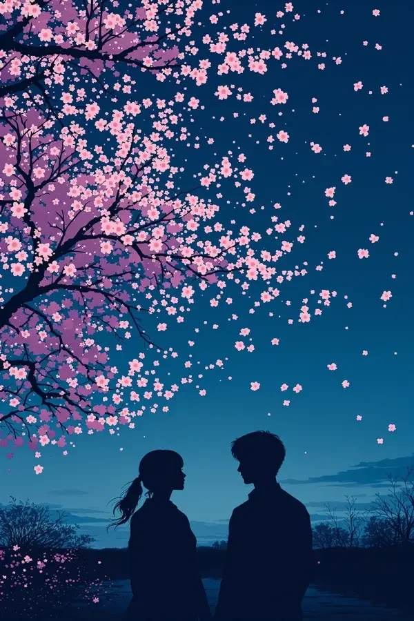 樱花落尽 电影海报